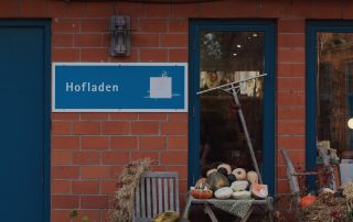 Ansicht des Hofladens von aussen