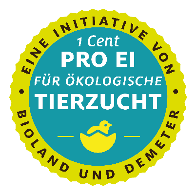 das Logo für das Projekt 1 Cent pro Ei