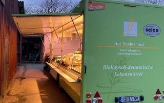 Bild des neuen Verkaufsanhängers